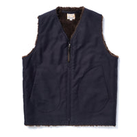 VESTS, ALPACA, PILE LINED