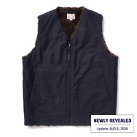 VESTS, ALPACA, PILE LINED