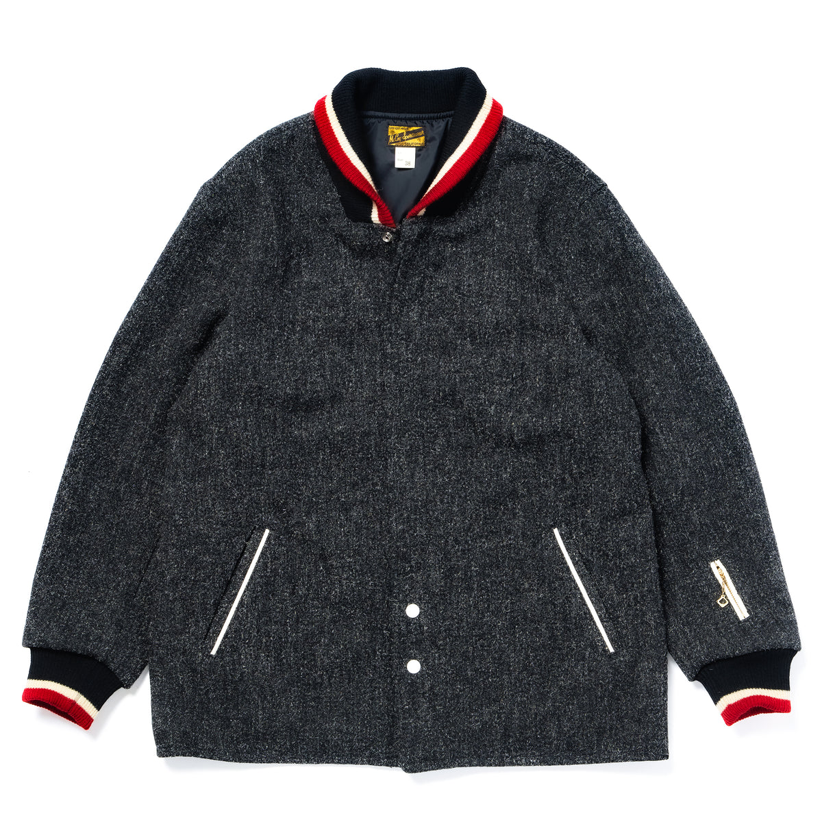 WOOL CAR COAT / LEAD SLED