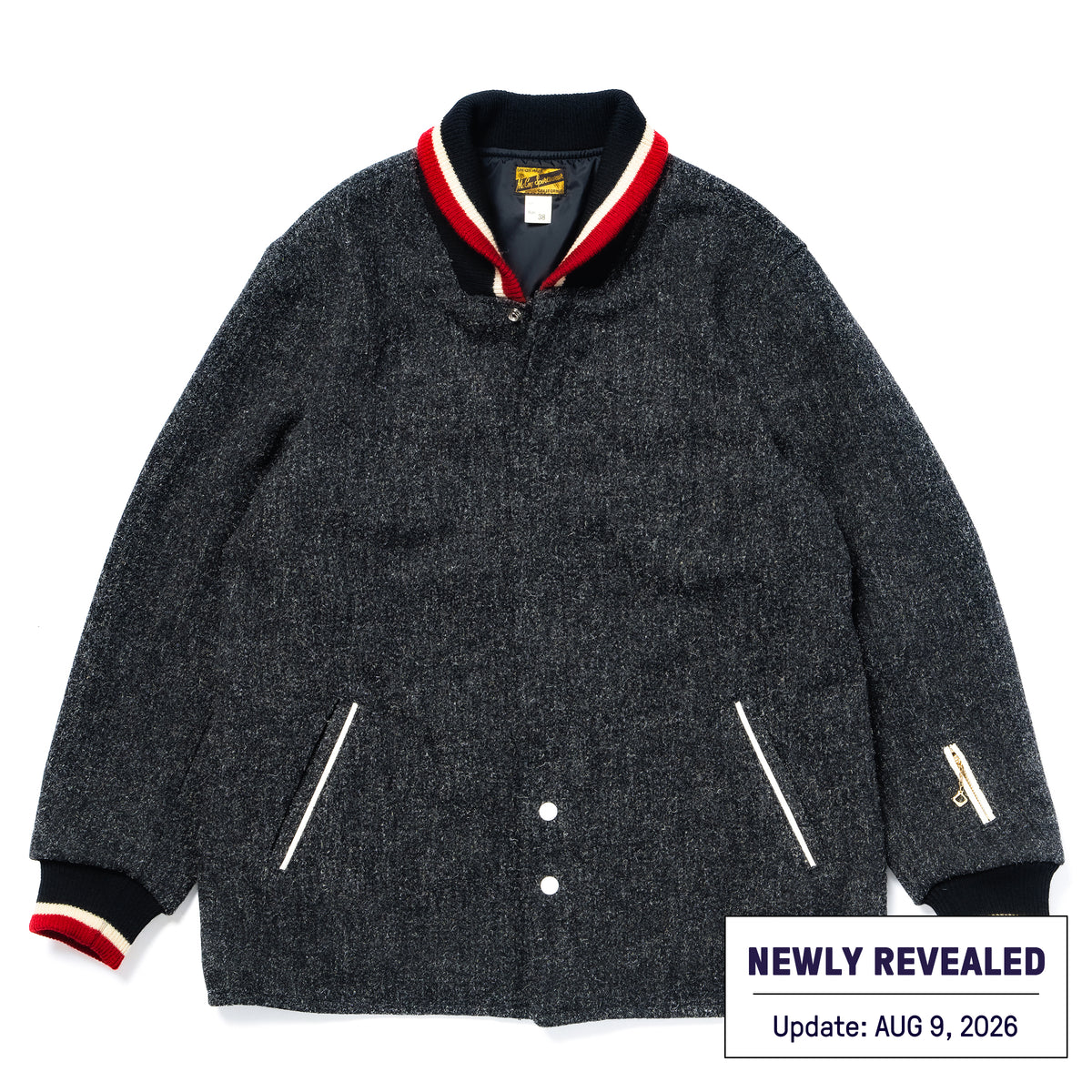 WOOL CAR COAT / LEAD SLED