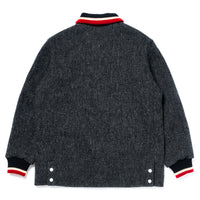 WOOL CAR COAT / LEAD SLED