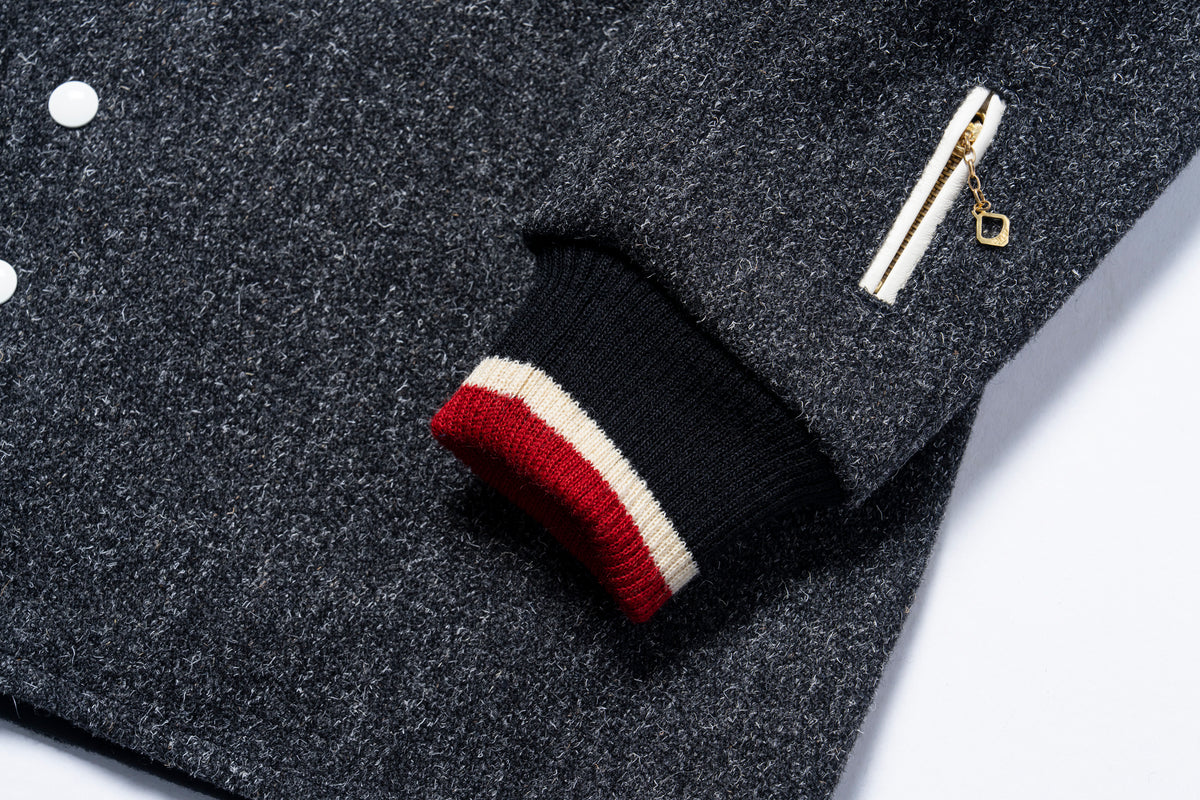 WOOL CAR COAT / LEAD SLED
