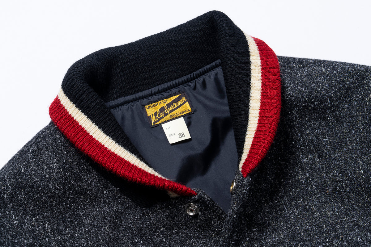 WOOL CAR COAT / LEAD SLED
