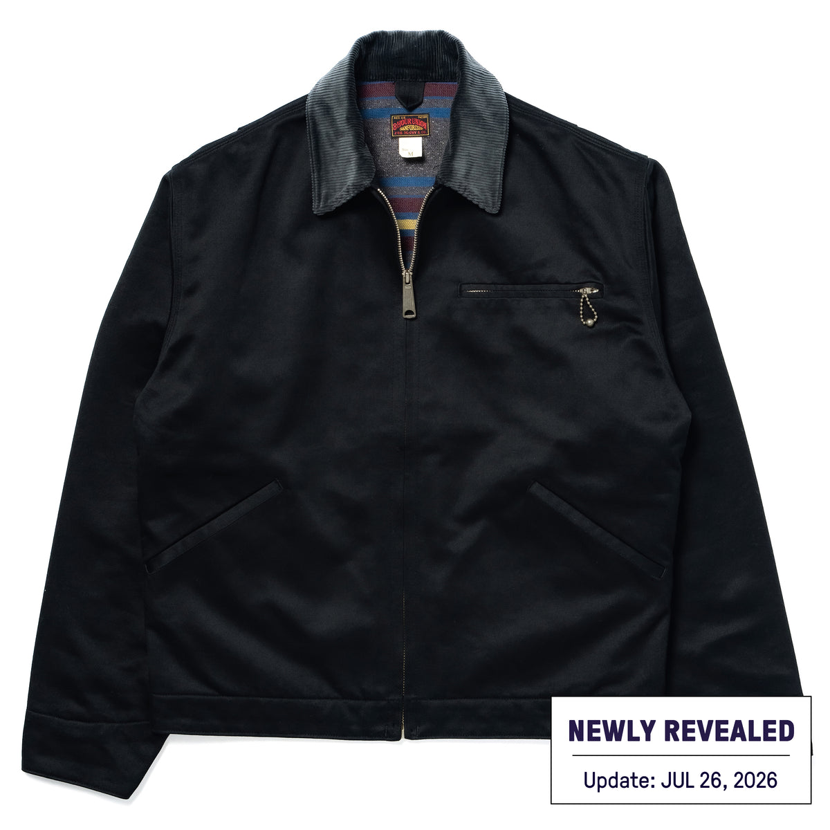 COTTON DRILL WORK JACKET / LABORER