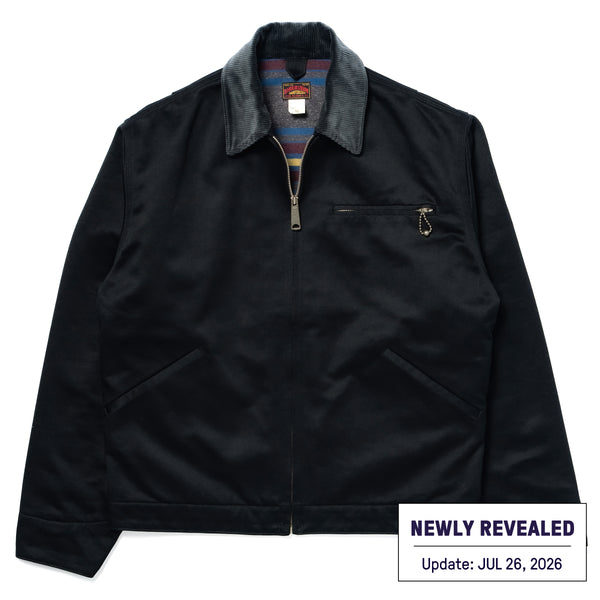 COTTON DRILL WORK JACKET / LABORER