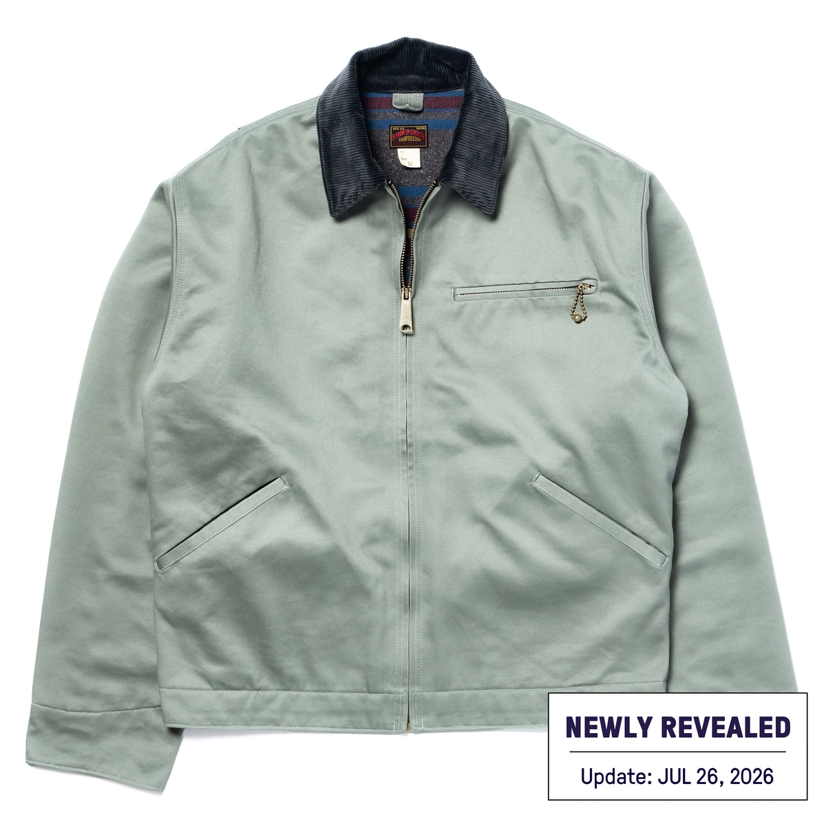 COTTON DRILL WORK JACKET / LABORER
