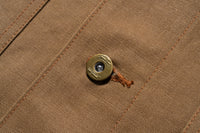 WOOL LINED CHORE COAT / BROWN DUCK
