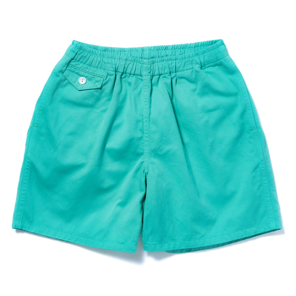 COTTON DRILL SWIM SHORTS (OVER-DYED)
