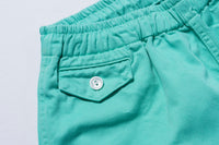 COTTON DRILL SWIM SHORTS (OVER-DYED)