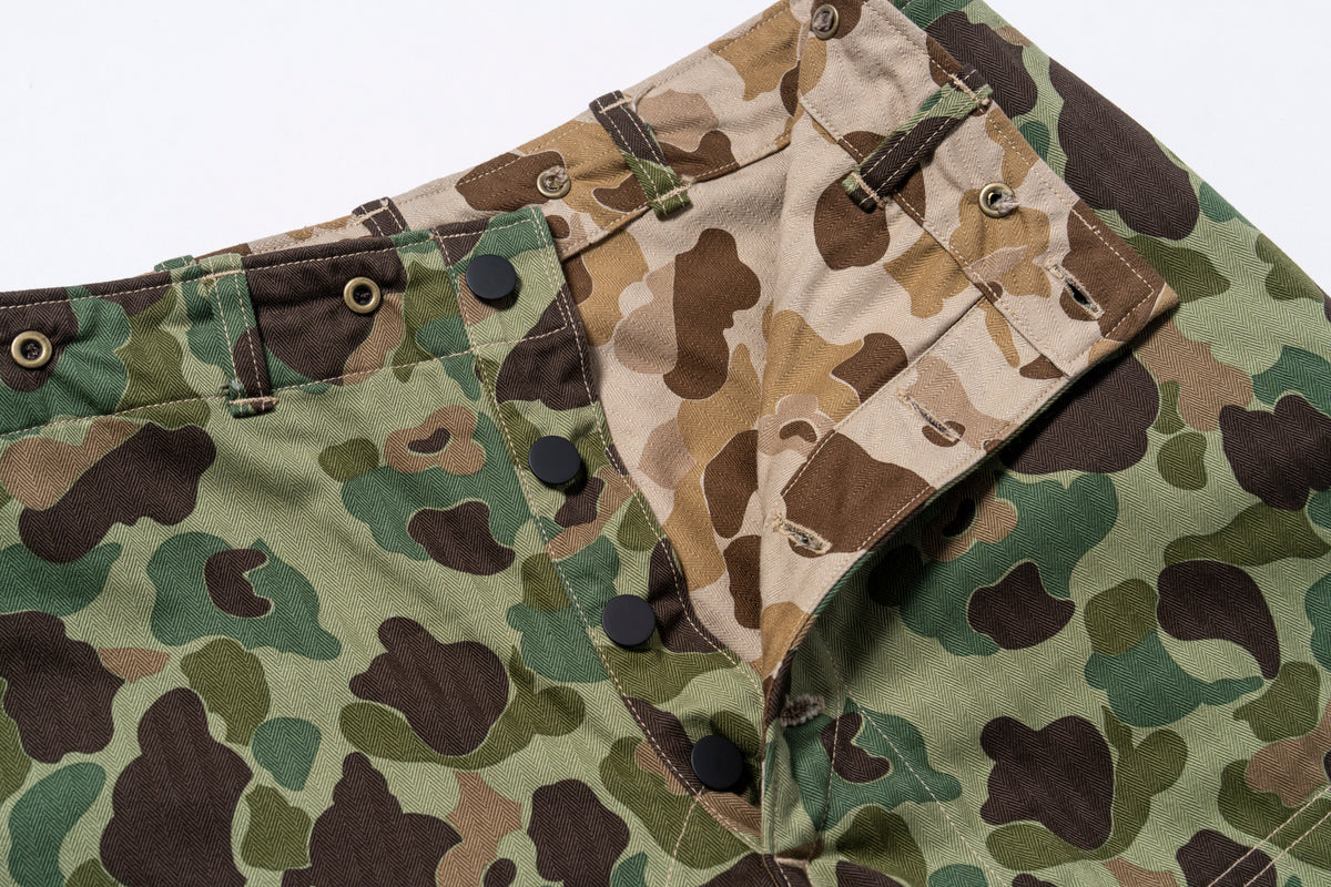 P1944 REVERSIBLE FROGSKIN CAMOUFLAGE TROUSERS