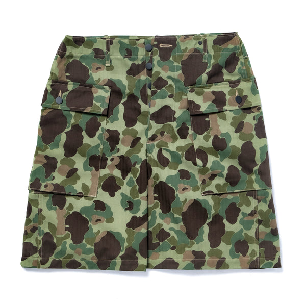 REVERSIBLE FROGSKIN CAMOUFLAGE SHORTS