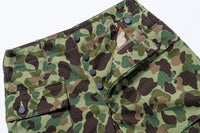 REVERSIBLE FROGSKIN CAMOUFLAGE SHORTS