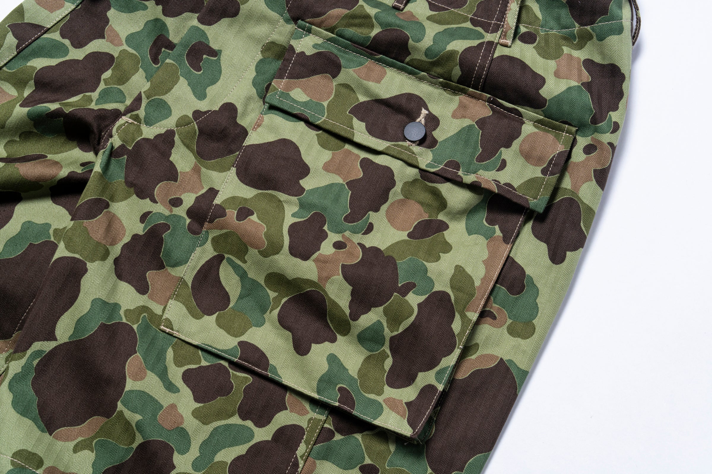 REVERSIBLE FROGSKIN CAMOUFLAGE SHORTS – The Real McCoy's