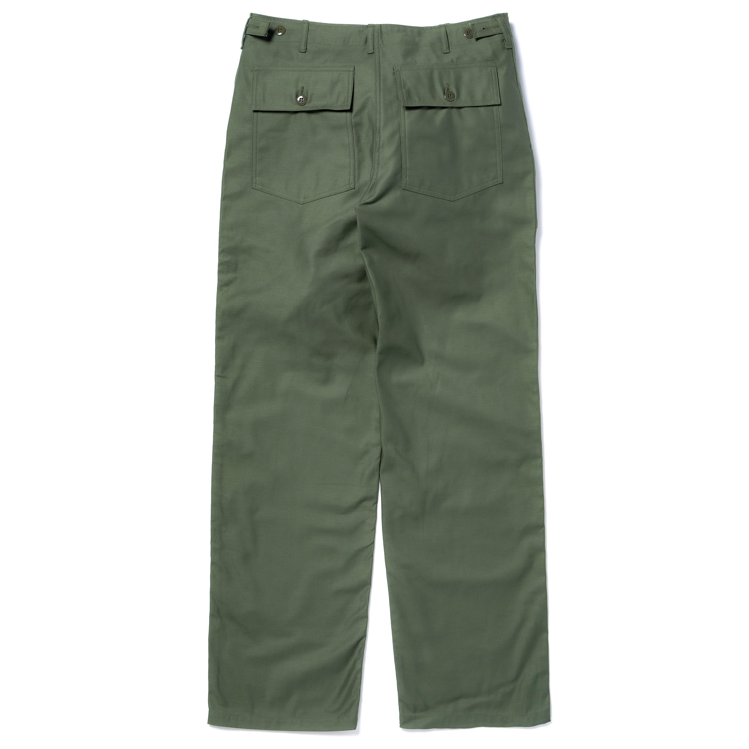 TROUSERS, MEN'S, COTTON SATEEN, OG-107 – The Real McCoy's