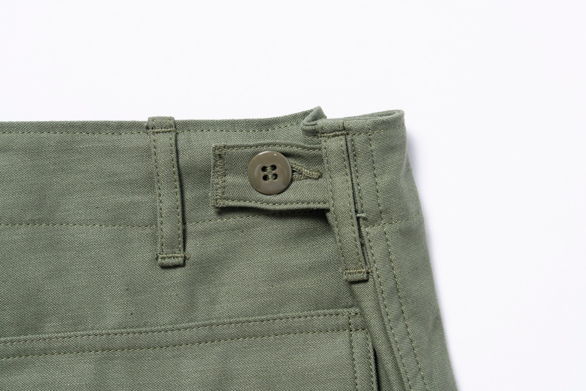 TROUSERS, MEN'S, COTTON SATEEN, OG-107 – The Real McCoy's