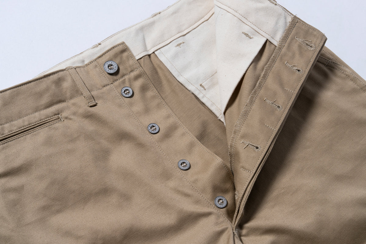 TROUSERS, COTTON, KHAKI, 1941