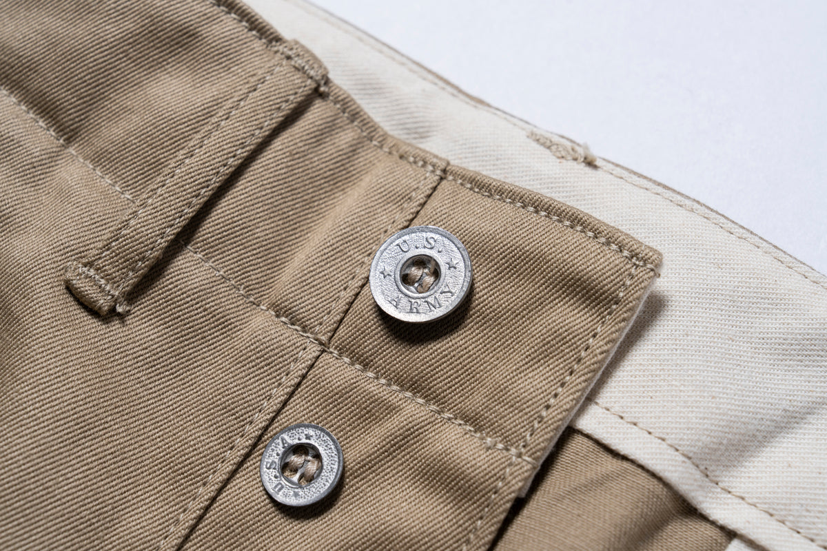 TROUSERS, COTTON, KHAKI, 1941