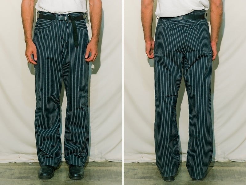 BLACK WABASH WORK TROUSERS