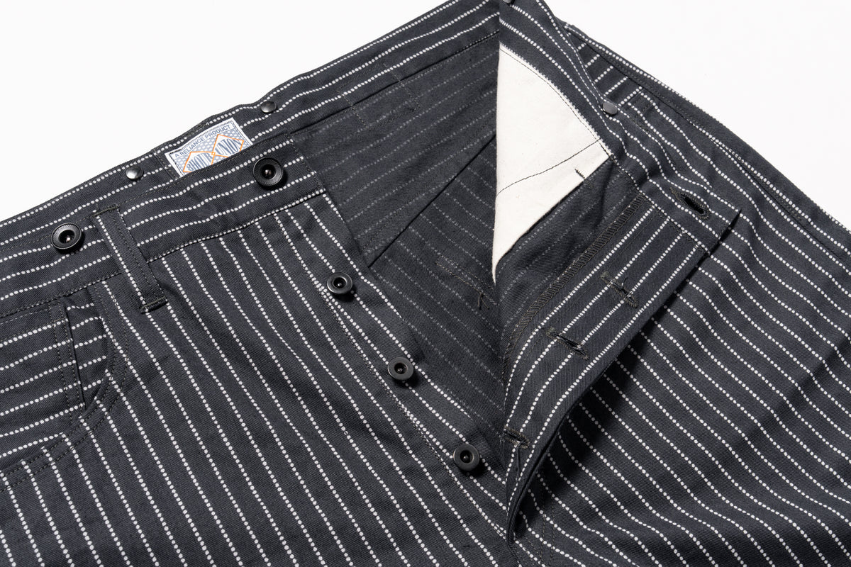 BLACK WABASH WORK TROUSERS