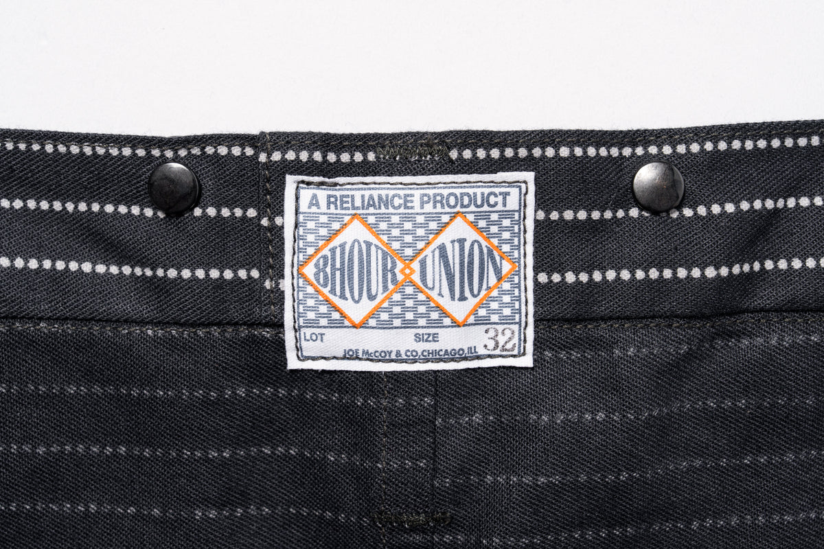 BLACK WABASH WORK TROUSERS