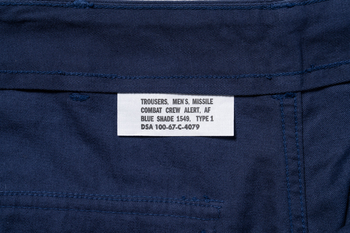 TROUSERS, MAN’S, MISSILE COMBAT CREW