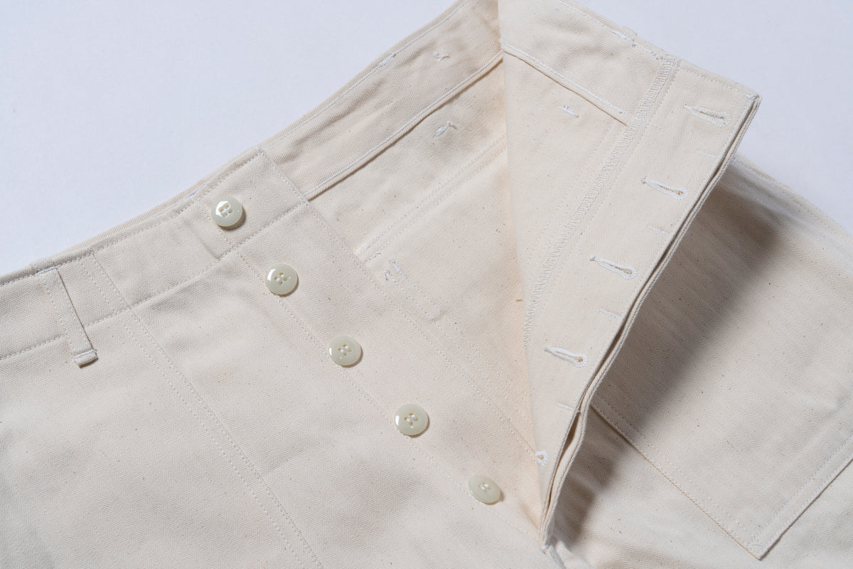 UTILITY SHORTS / WHITE HBT
