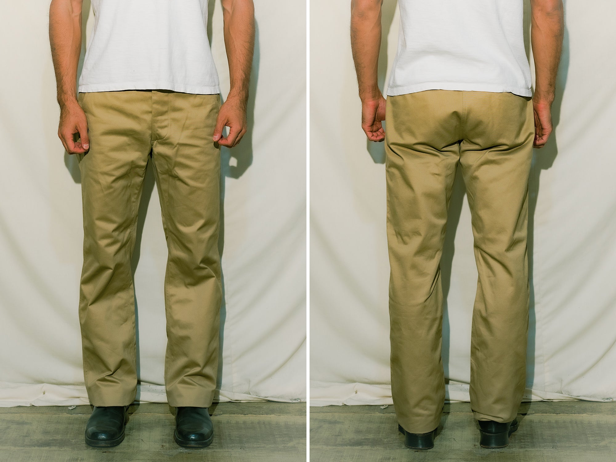 TROUSERS, COTTON, KHAKI, 1945 – The Real McCoy's