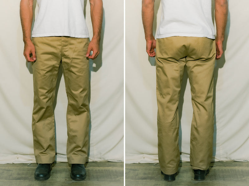 TROUSERS, COTTON, KHAKI, 1945