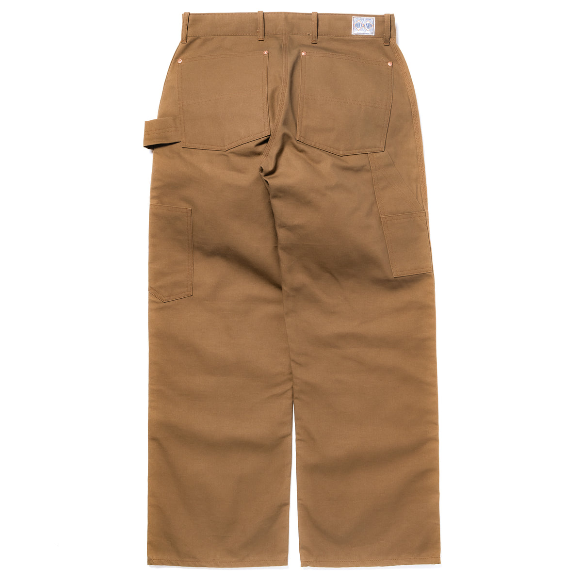 DOUBLE-KNEE WORK TROUSERS / BROWN DUCK