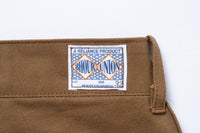 DOUBLE-KNEE WORK TROUSERS / BROWN DUCK