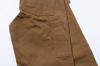 DOUBLE-KNEE WORK TROUSERS / BROWN DUCK