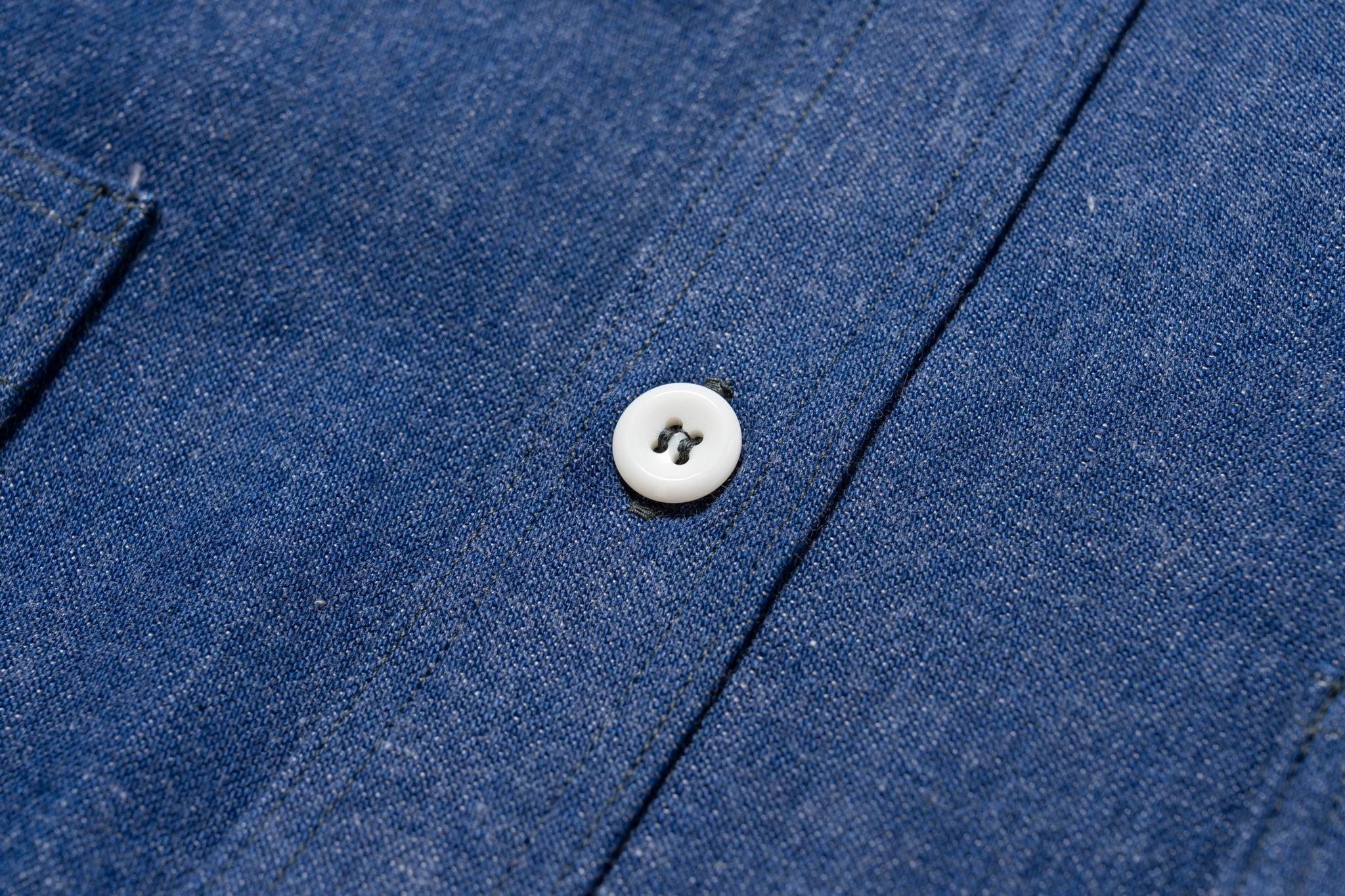 8HU DENIM SERVICEMAN WORK SHIRT – The Real McCoy's