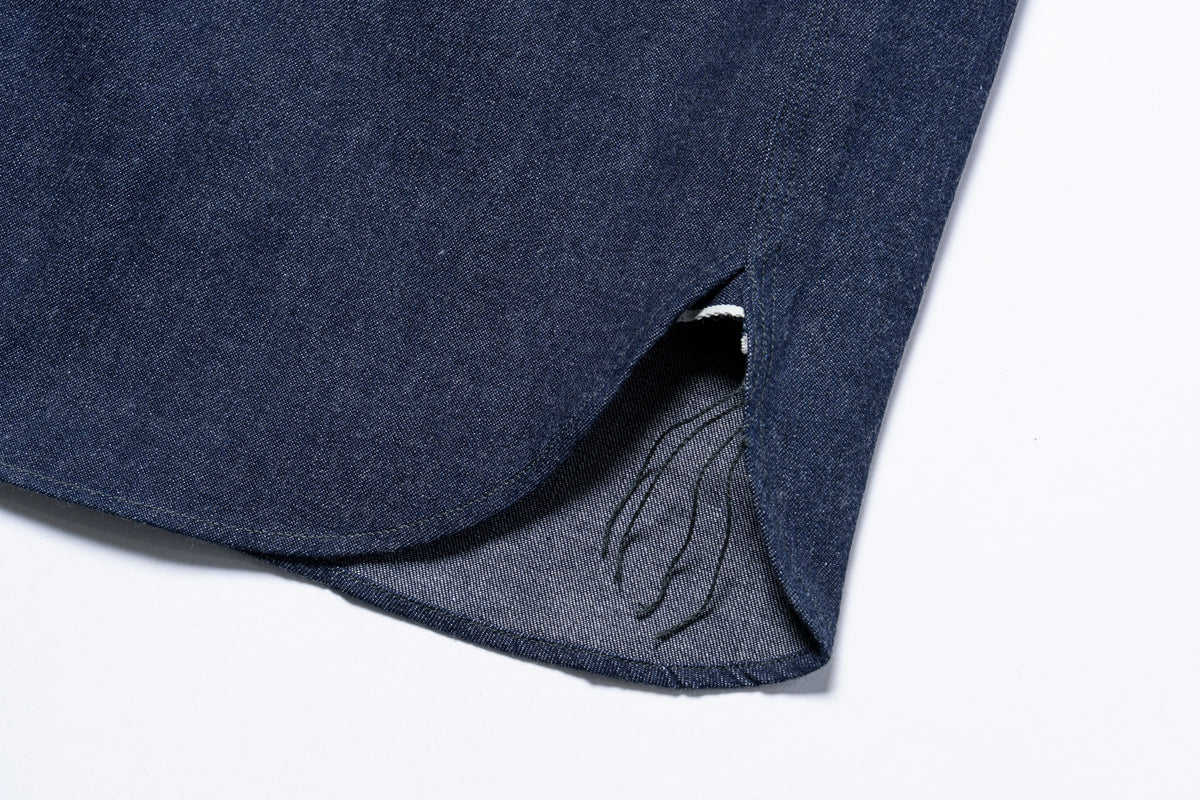 8HU DENIM SERVICEMAN WORK SHIRT