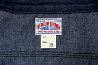 8HU DENIM SERVICEMAN WORK SHIRT