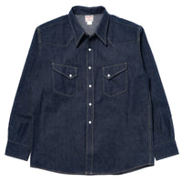 DENIM WESTERN SHIRT / RIDGE SLANT