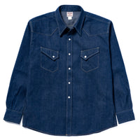 DENIM WESTERN SHIRT / RIDGE SLANT