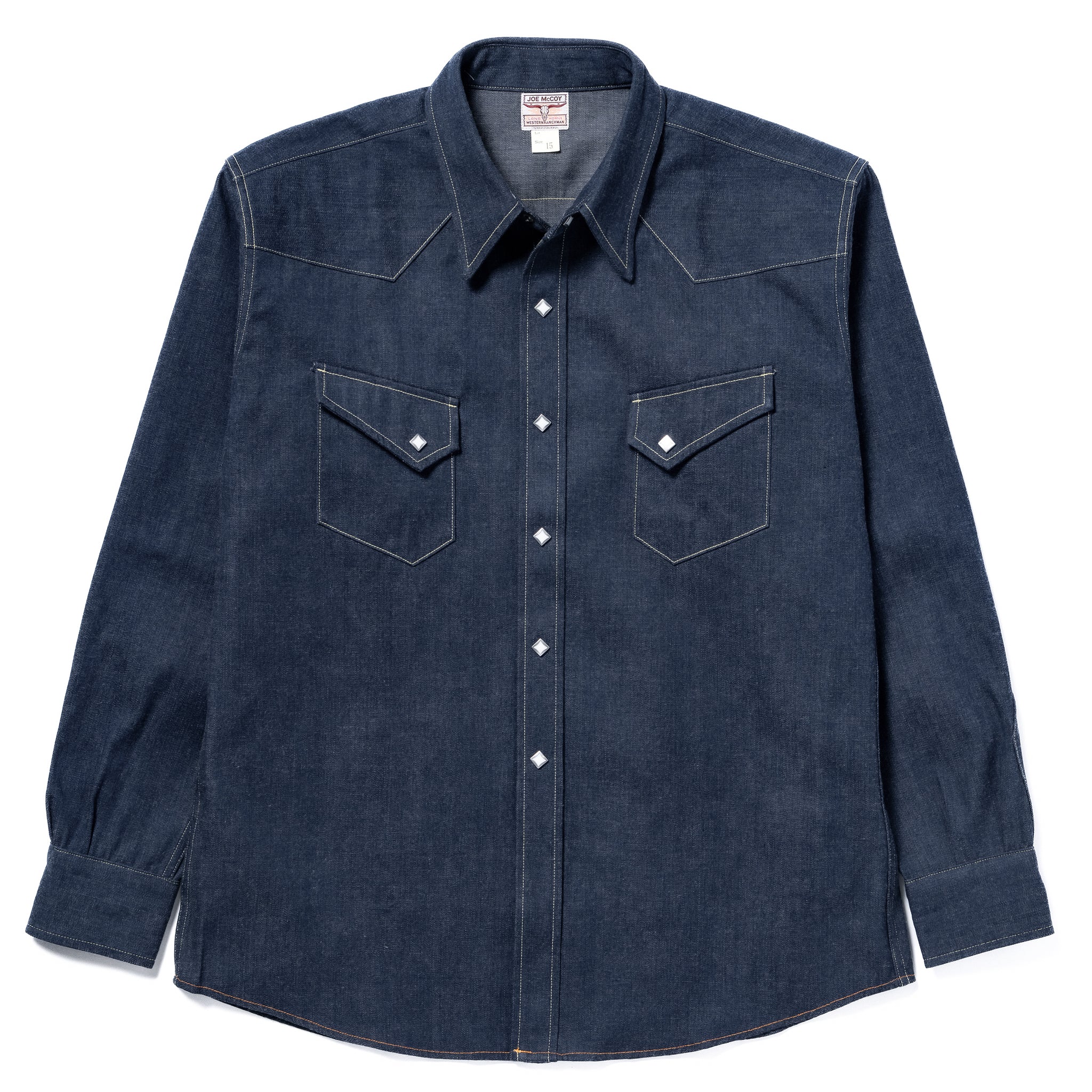DENIM WESTERN SHIRT / RIDGE SLANT – The Real McCoy's