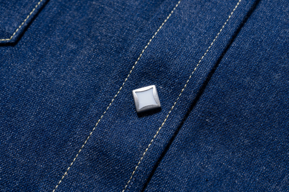 DENIM WESTERN SHIRT / RIDGE SLANT