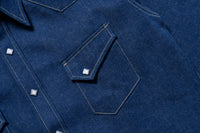 DENIM WESTERN SHIRT / RIDGE SLANT