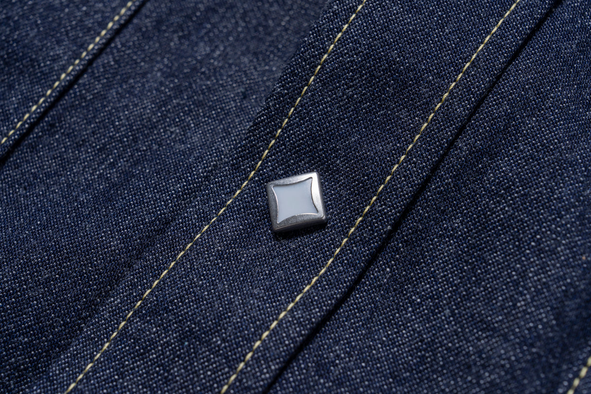 DENIM WESTERN SHIRT / RIDGE SLANT