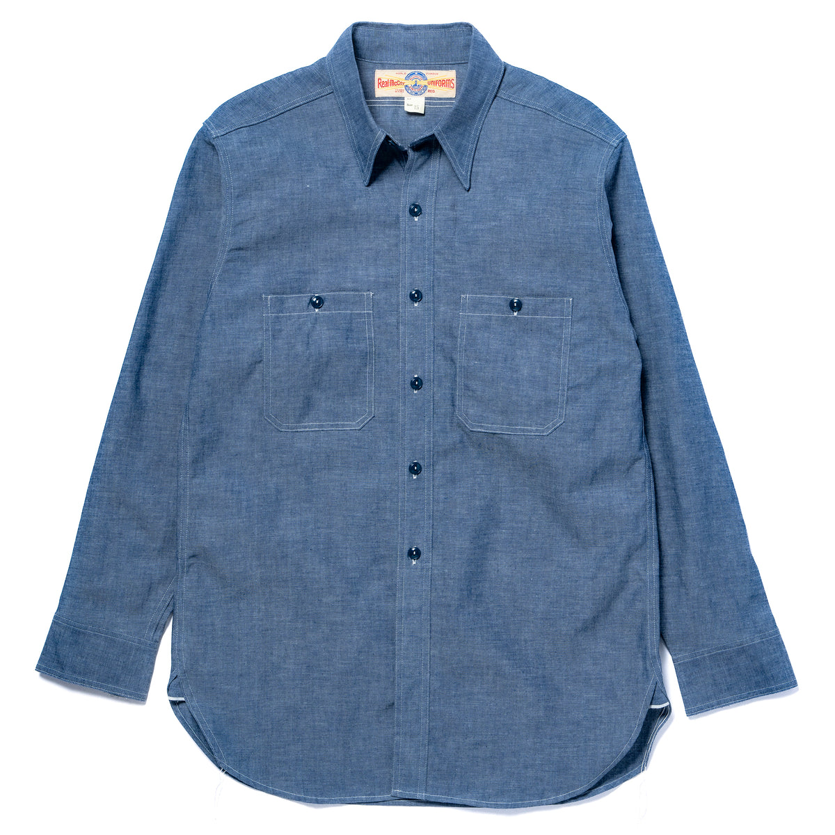 U.S. NAVY CHAMBRAY SHIRT (MILITARY SPECIFICATION)