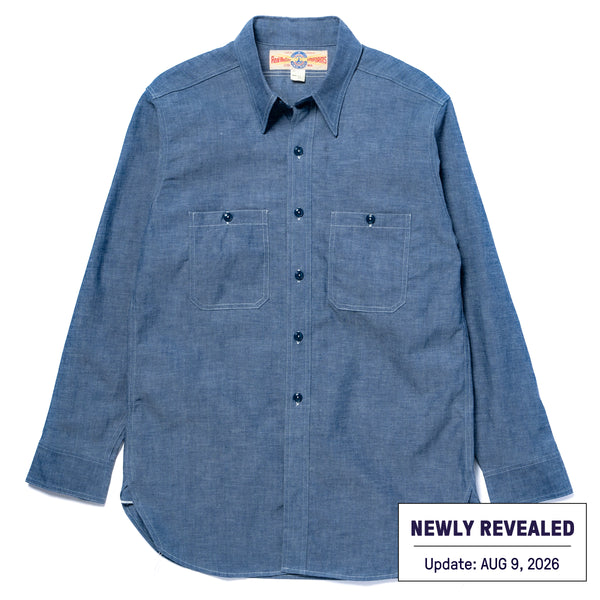 U.S. NAVY CHAMBRAY SHIRT (MILITARY SPECIFICATION)