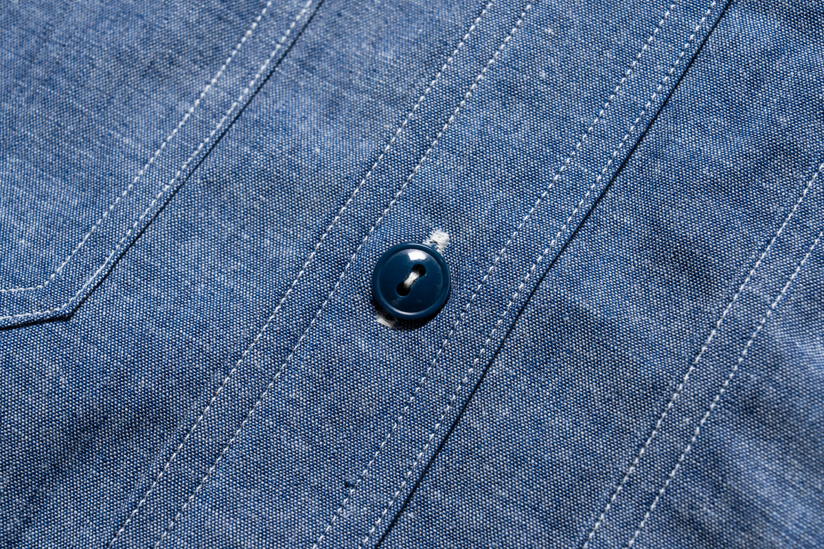 U.S. NAVY CHAMBRAY SHIRT (MILITARY SPECIFICATION)