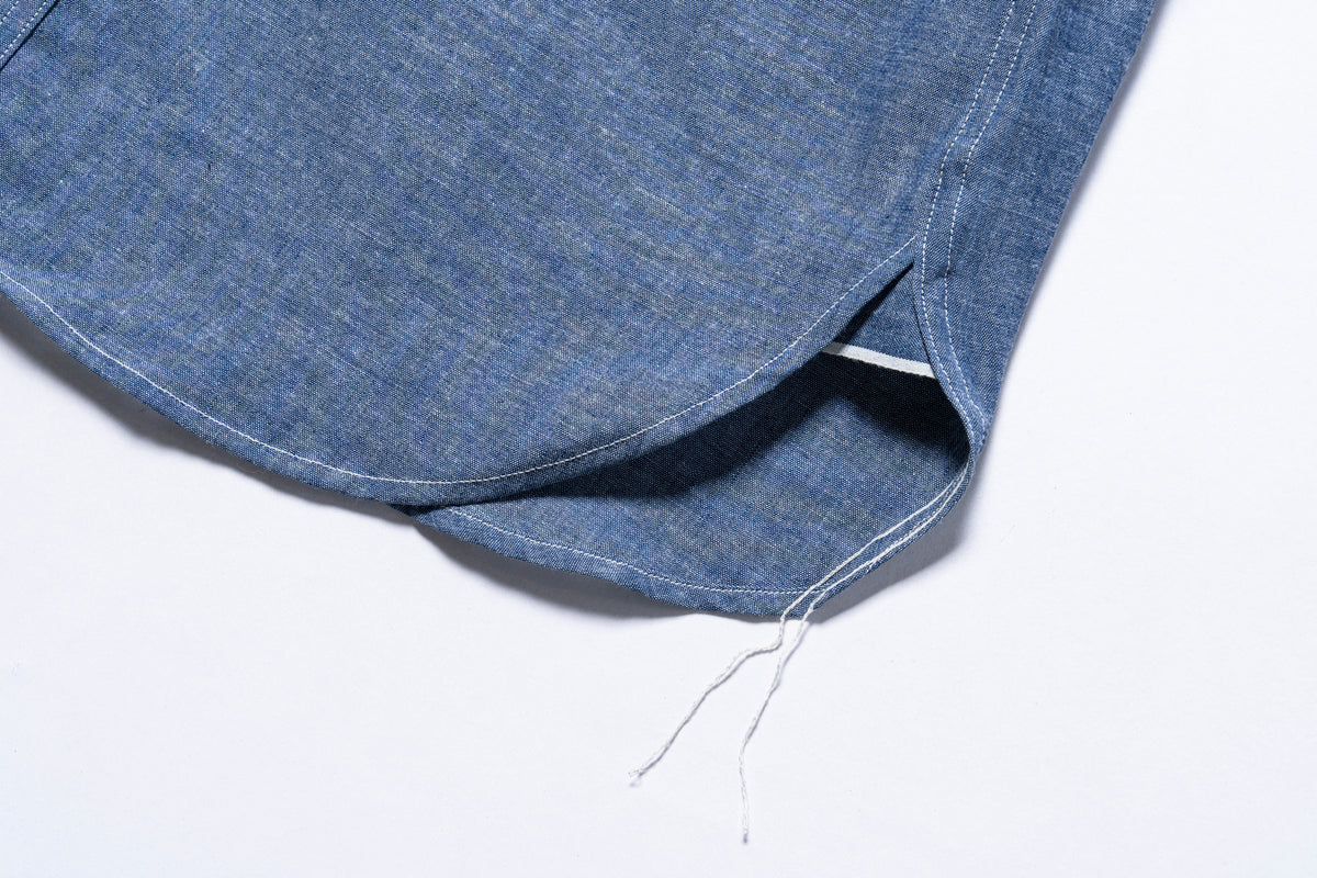 U.S. NAVY CHAMBRAY SHIRT (MILITARY SPECIFICATION)