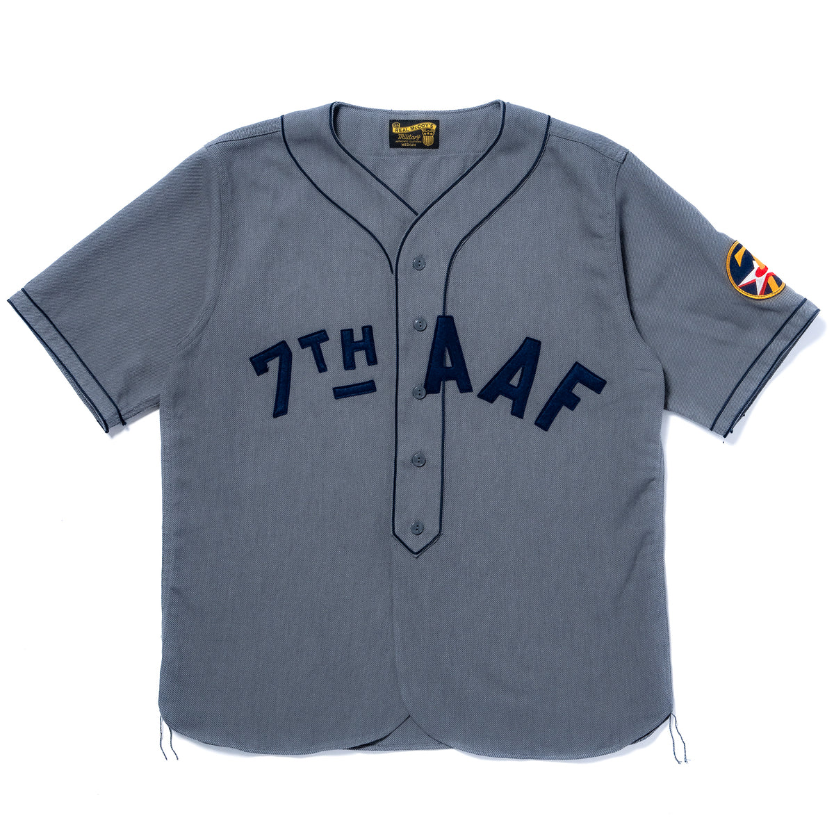 BASEBALL UNIFORM SHIRT / 7TH AAF