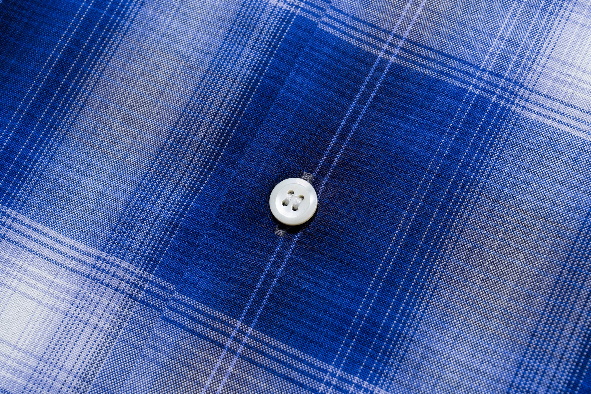 OMBRE COTTON RAYON OPEN COLLAR SHIRT – The Real McCoy's
