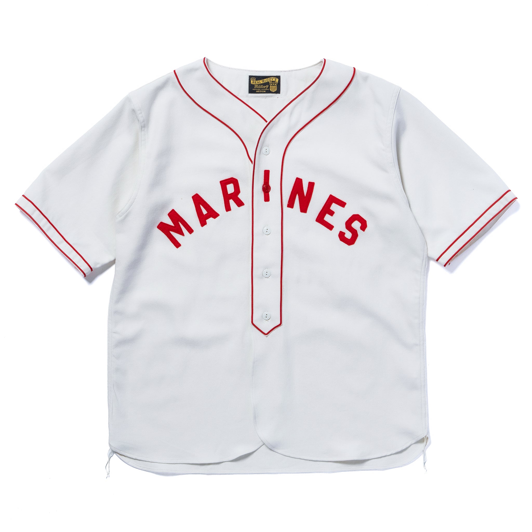 BASEBALL UNIFORM SHIRT / MARINES – The Real McCoy
